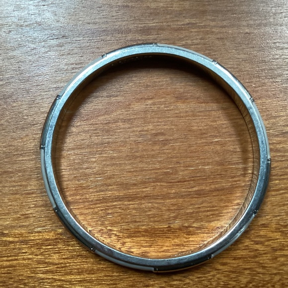 Coach Silver-tone Bangle Bracelet - Picture 4 of 9